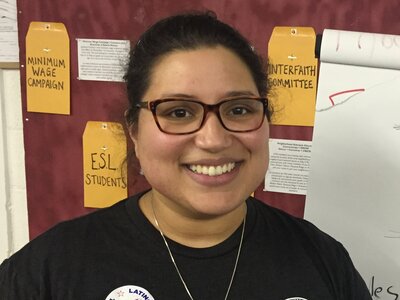 Vitalina Nova, 30, moved to Iowa in September. As a second-generation Latina, she wants to make sure more Latinos participate in the caucuses. Vitalina Nova, 30, moved to Iowa in September. As a second-generation Latina, she wants to make sure more Latinos participate in the caucuses.