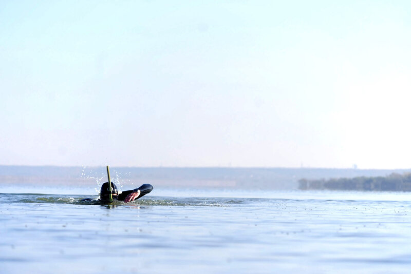 Ben Lecomte has swum across the Atlantic Ocean, and now he aims to traverse the Pacific, which will take him five or six months. Ben Lecomte has swum across the Atlantic Ocean, and now he aims to traverse the Pacific, which will take him five or six months.