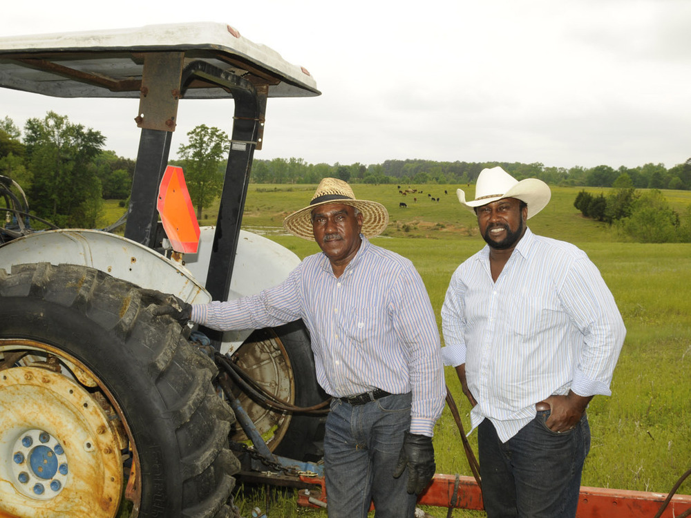 John Boyd Jr., with his father.