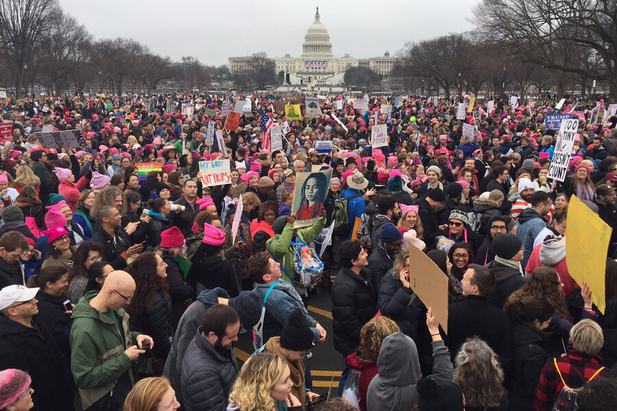 Women's March on Washington January 21, 2017