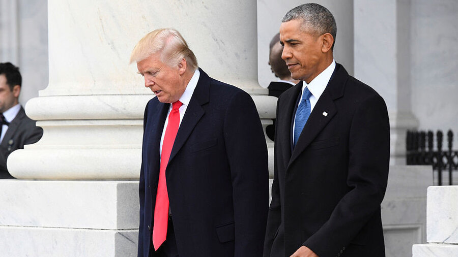 President Trump and former President Barack Obama - (Getty Images)