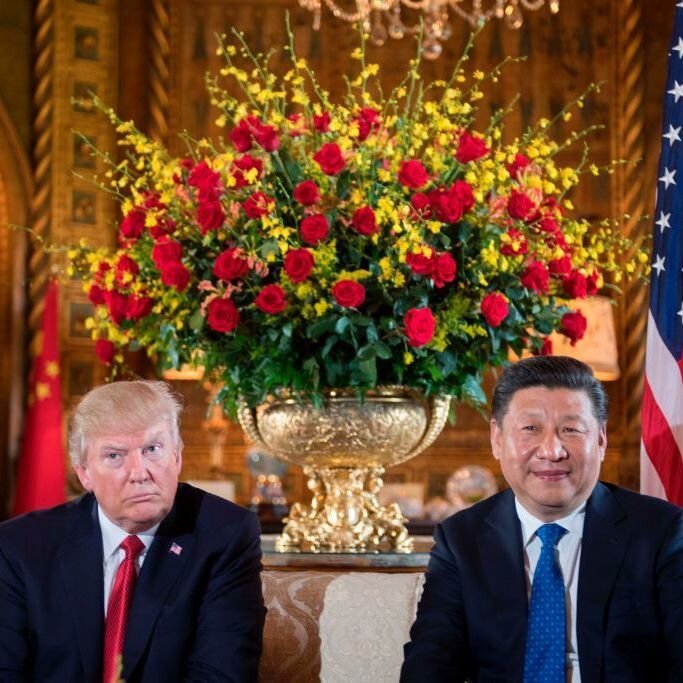 At Trump And Xi's Meetings, Uncomfortable Talks Are The Order Of The Day