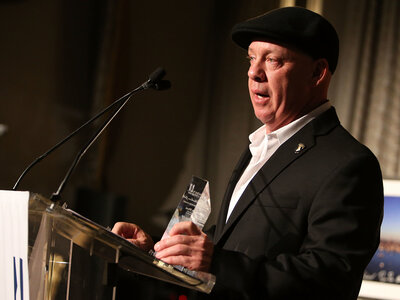 John Feal has received recognition nationally for his work helping first responders get medical compensation and other support for the trauma, illnesses and injuries they suffered from their work related to Sept 11. (Paul Morigi/Getty Images for Tuesday's Child)