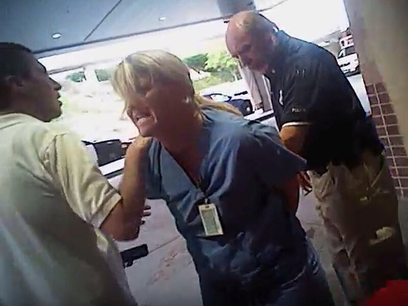 Utah Officer Fired For Arrest of Nurse, Recorded On Video Utah Officer Fired For Arrest of Nurse, Recorded On Video