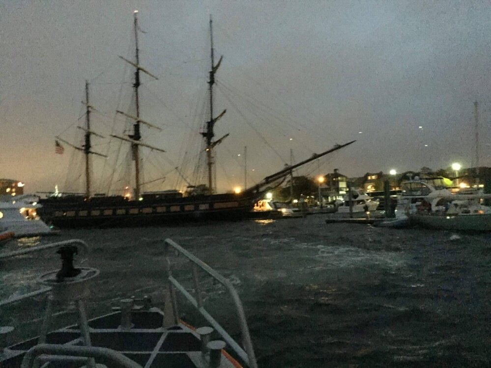 Tall Ship Loses Power, Hitting Boats In Newport Harbor (npr.org)
