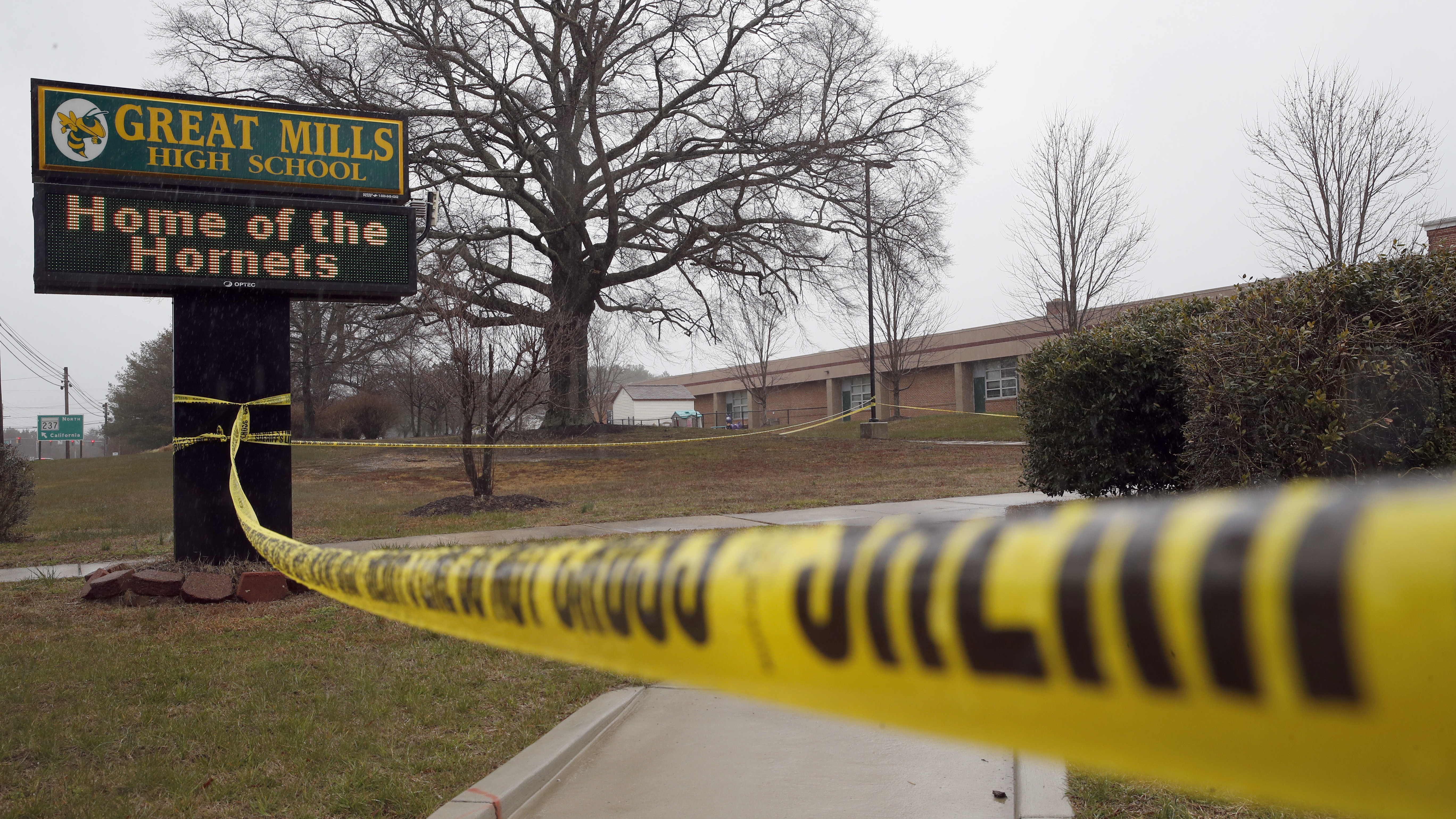 Maryland High School Shooter Shot Himself in the Head, Authorities Say Maryland High School Shooter Shot Himself in the Head, Authorities Say