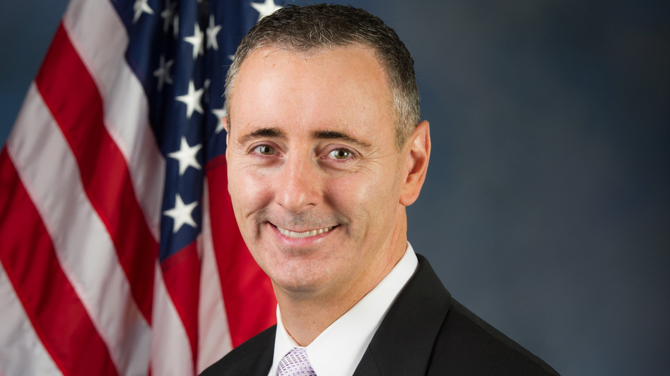 GOP Rep. Brian Fitzpatrick of Pennsylvania says his former job as an FBI agent gives him the tools to see President Trump was manipulated by Russian premiere Vladimir Putin. Seen in his official portrait, Fitzpatrick is among his party's harshest critics of Trump's relationship with Putin.