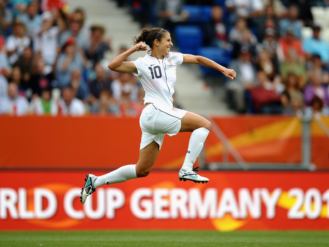 At 39, Carli Lloyd Will Be The Oldest U.S. Women's Team Player To Go To The Olympics 6 At 39, Carli Lloyd Will Be The Oldest U.S. Women's Team Player To Go To The Olympics