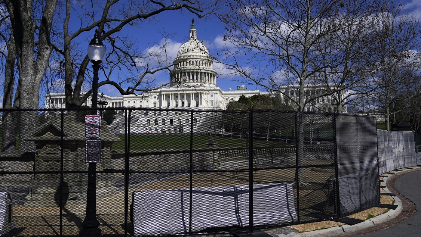 6 Months After The Insurrection, The Remaining Capitol Fencing Comes Down 1 6 Months After The Insurrection, The Remaining Capitol Fencing Comes Down
