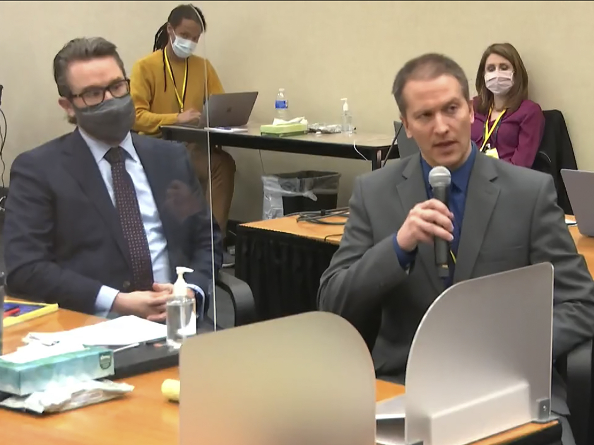 Derek Chauvin Returns To Court For Allegedly Holding A Black Teen Down By The Throat 2 Derek Chauvin Returns To Court For Allegedly Holding A Black Teen Down By The Throat