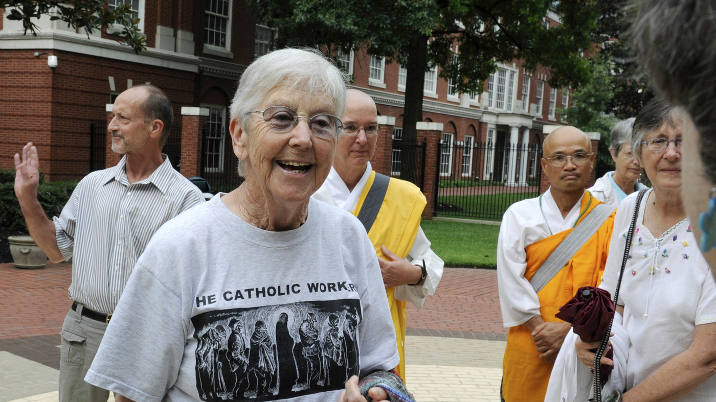 Megan Rice, peace activist nun imprisoned for nuclear site break-in, dies at 91 1 Megan Rice, peace activist nun imprisoned for nuclear site break-in, dies at 91