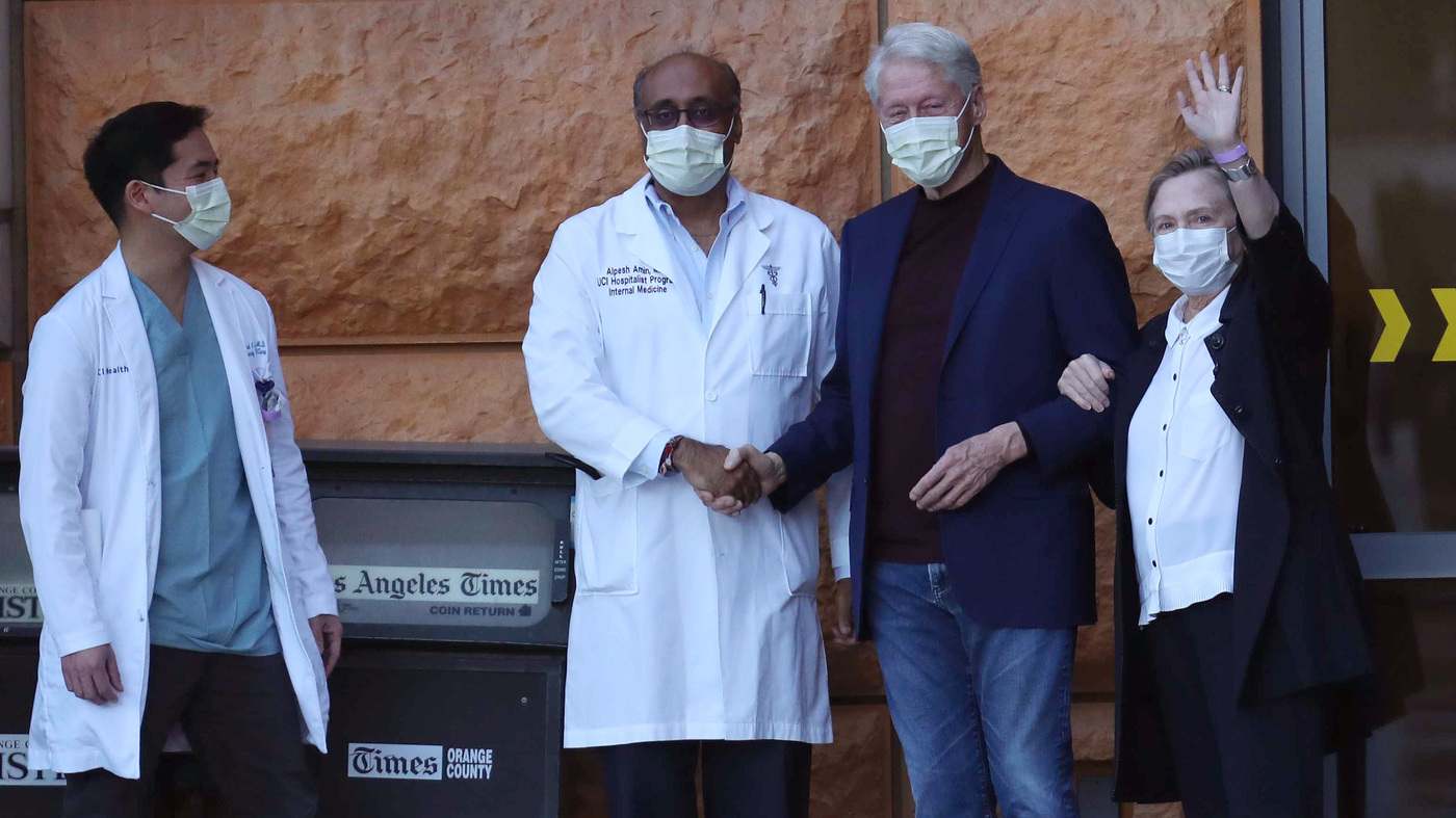 Former President Bill Clinton released from the hospital 1 Former President Bill Clinton released from the hospital