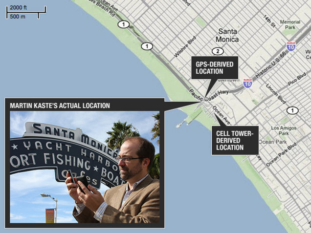 [Interactive:Where Does Your Phone Say You Are?]