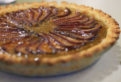 Pumpkin pear pie