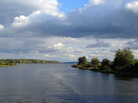 Traveling down the Moscow-Volga canal heading into the river proper. Traveling down the Moscow-Volga canal heading into the river proper.