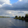 Traveling down the Moscow-Volga canal heading into the river proper. Traveling down the Moscow-Volga canal heading into the river proper.