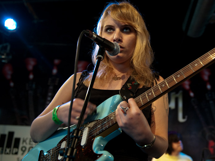 Best Coast at the Gibson Guitar Showroom at SXSW 2010.