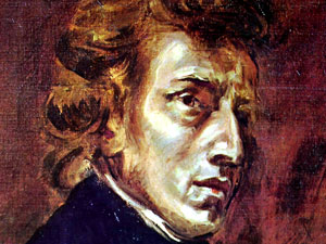 Frederic Chopin's portrait, by Eugene Delacroix. Frederic Chopin's portrait, by Eugene Delacroix.