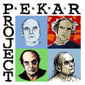 graphic for Harvey Pekar's new project.
