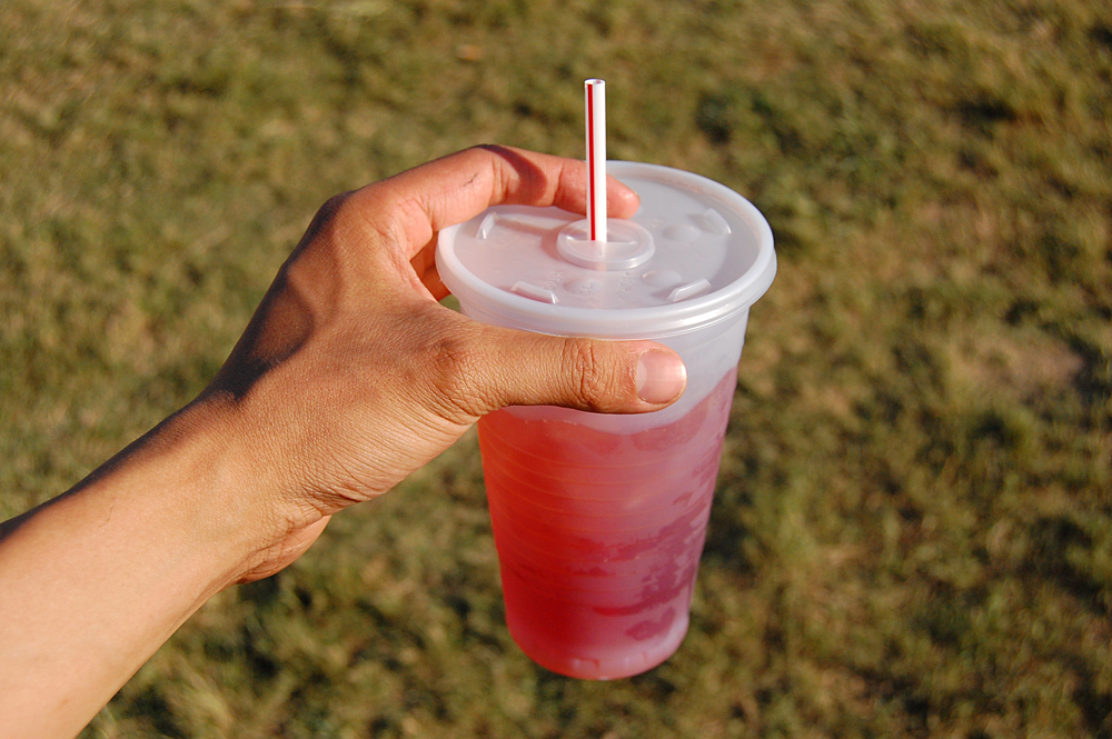 Mandarin orange iced tea