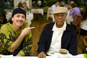Armando Peraza and Carlos Santana.