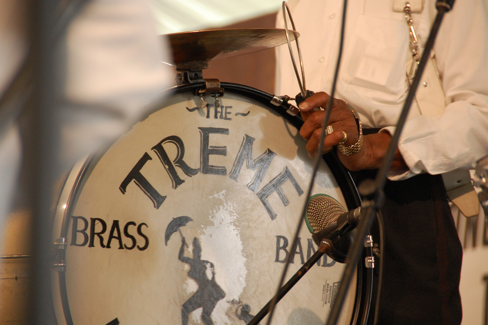 Treme Brass Band drum