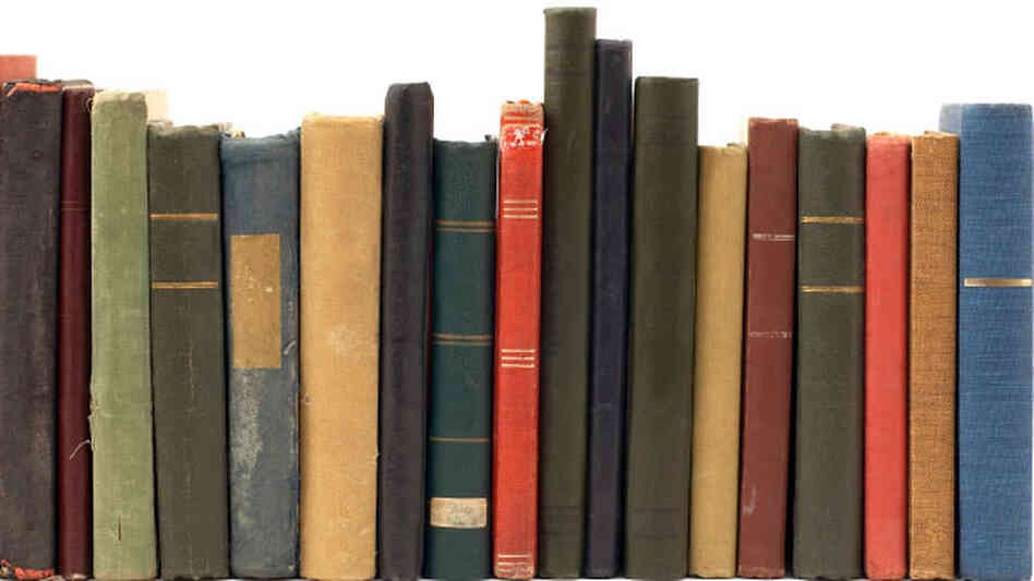 Row of ancient tomes Row of ancient tomes