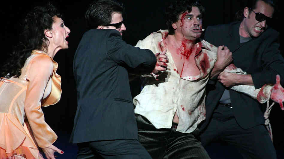 A scene from Puccini's "Tosca"