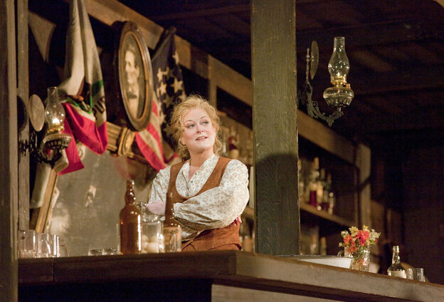 Deborah Voigt stars in the Met's new La Fanciulla del West.
