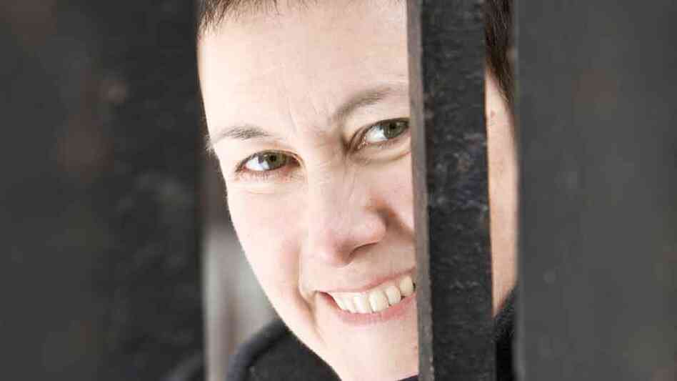 Higdon peering at the camera