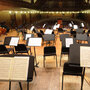 A symphony stage with no musicians? A symphony stage with no musicians?