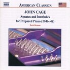 Cover for Cage: Sonatas and Interludes for Prepared Piano