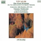 Cover for Vivaldi: The Four Seasons; Concerto alla rustica Cover for Vivaldi: The Four Seasons; Concerto alla rustica