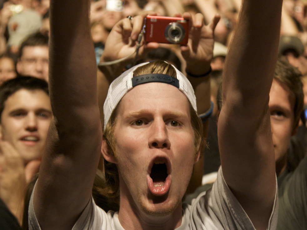 Excited Fan