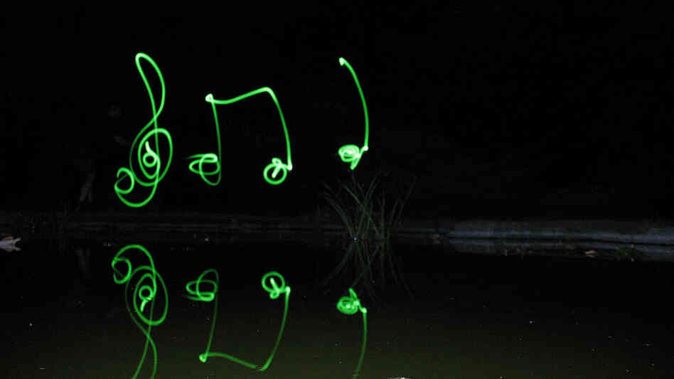 writing in the dark