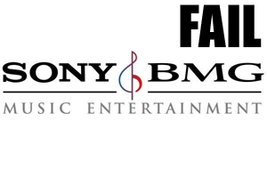 Sony BMG logo.