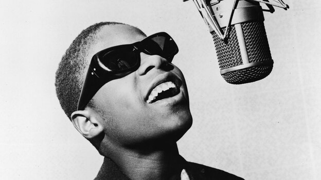 Stevie Wonder; credit: Hulton Archive/Getty Images