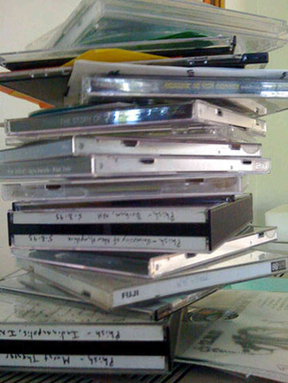 Stack of CDs Stack of CDs