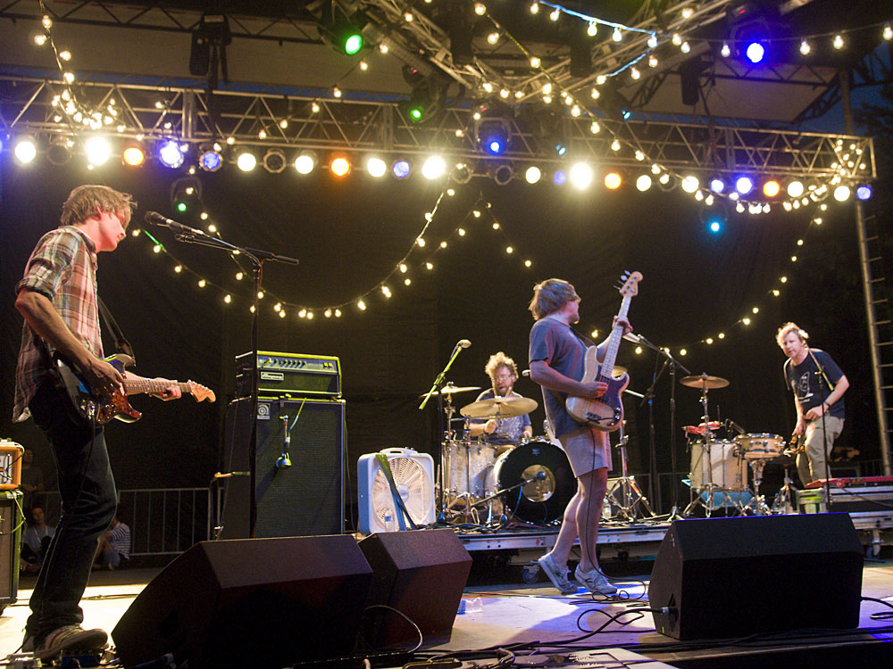 Pavement at Pitchfork; credit: Daniel Boczarski / Redferns