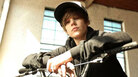 Justin Bieber on a bike Justin Bieber on a bike