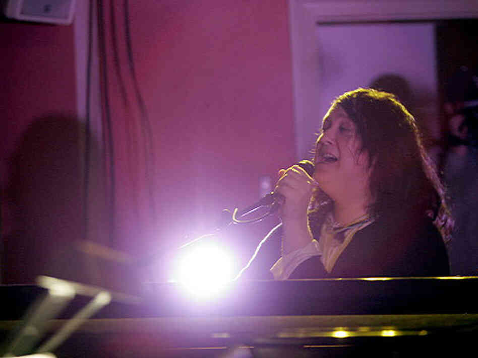 Antony and the Johnsons, performing live at the Sixth and I Synagogue in Washington, D.C. Antony and the Johnsons, performing live at the Sixth and I Synagogue in Washington, D.C.