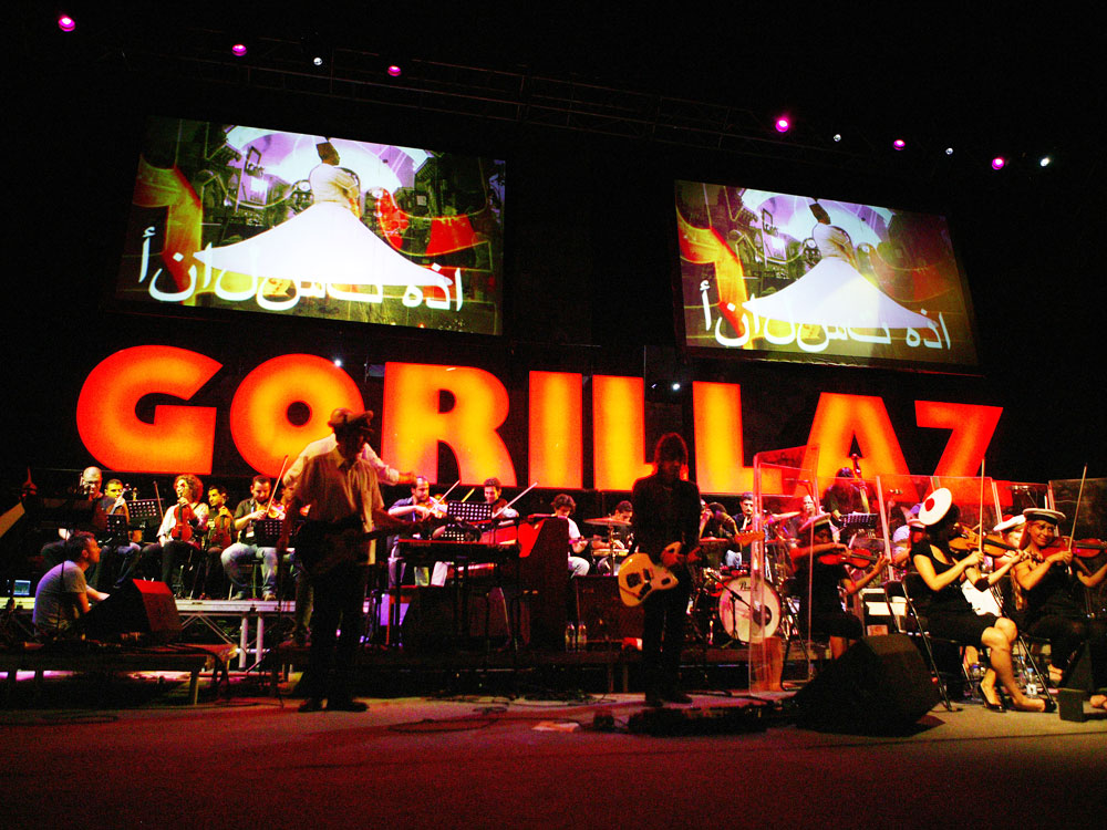 Gorillaz In Damascus