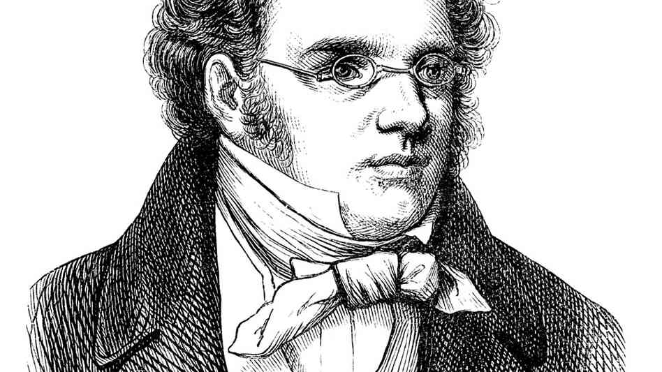 Franz Schubert engraving Franz Schubert engraving
