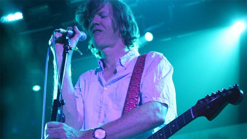 Thurston Moore of Sonic Youth performs at ATP 2010