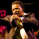 Lee Fields performs at Joe's Pub in New York City. Lee Fields performs at Joe's Pub in New York City.
