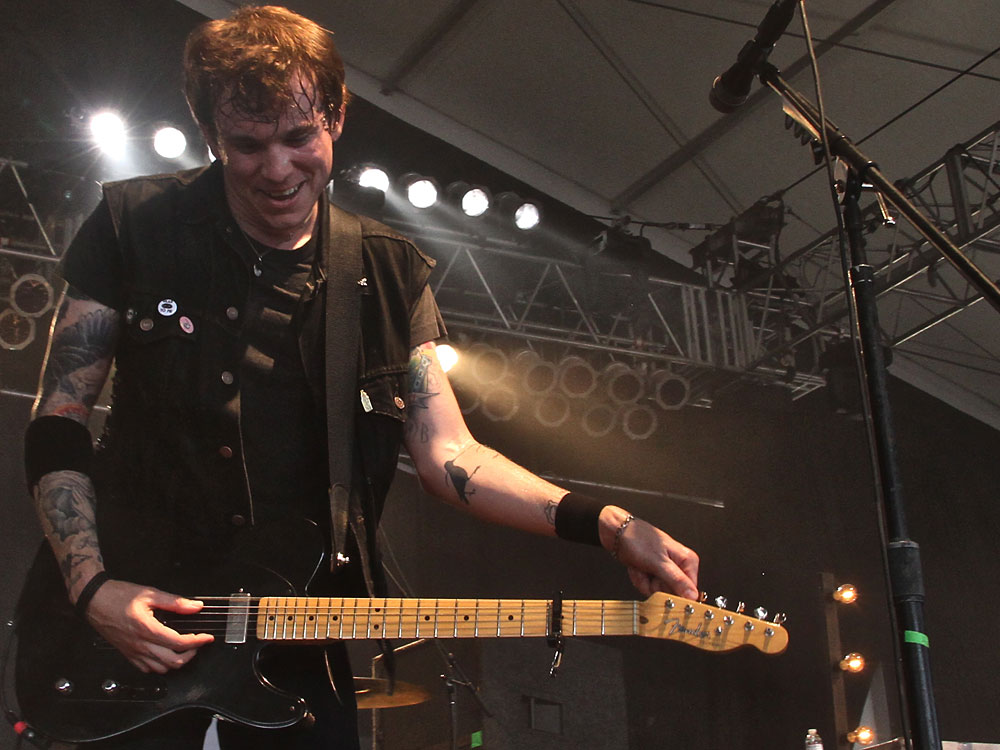 Tom Gabel of Against Me!; credit: Wills Glasspiegel