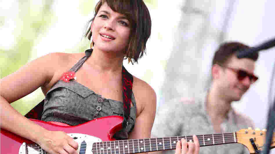 Norah Jones at Bonnaroo; credit: Shantel Mitchell