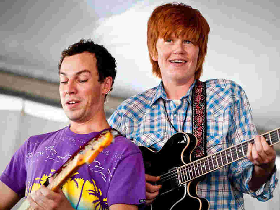 Brett Dennen performs at Newport Folk.