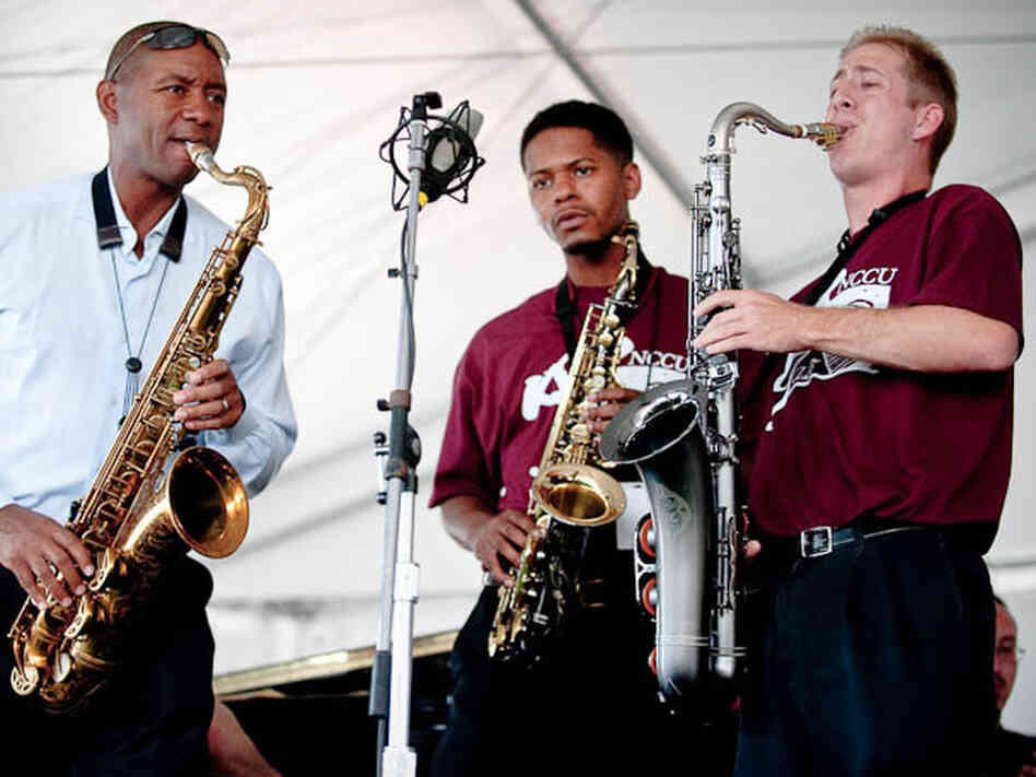 Branford Marsalis and NCCU.