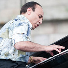 Michel Camilo performs at Newport Jazz. Michel Camilo performs at Newport Jazz.